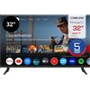 Stream System Google TV Smart 32 5 anni di garanzia HD Ready HDR10 Frameless