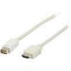 Valueline Cavo Adattatore da Mini DVI a HDMI, Bianco