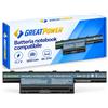 INFOELETTRONICA LO STORE DELLA CONVENIEN INFOELETTRONICA Batteria 5200 mAh compatibile con Acer Travelmate 5760 8573