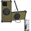 Kinetijy Custodia per Doogee Blade GT Ultra Case Phone Cover Custodia [ con 9H HD Vetro Temperato][Supporto ad Anello a 360°, Magnetico] CX-24-HEI