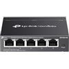 TP-Link Omada Switch non gestito Multigig a 5 porte 2,5G | Capacità di commutazione 25 Gbps | Funzionamento silenzioso senza ventola | Ideale per giochi, video 4K, NAS e WiFi 6