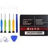 ERYNK CUBOT NOTE7 Batteria di ricambio compatibile con batteria di ricambio Cubot Note 7 con kit di attrezzi