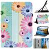 Generico DayQiQiPu Custodia per Apple iPad Mini 5/4/3/2/1 (7,9 Pollici, 2012-2019) Flip Copertura Protettiva in PU Pelle Motivo del Girasole, con Slot per Schede e Supporto, Caso Multi-Funzionale 09