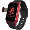 VCYEX Orologio Salvavita Per Anziani, Intelligente Con Rilevamento Delle Cadute Bracciale Sos Anziani Salvavita, Con Localizzazione GPS, Adatto A Persone Con DemenzaRed,1.25 * 0.57 * 2.22inch