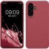kwmobile Cover per Samsung Galaxy A56 5G Custodia - Back Case per Smartphone in Silicone TPU - Protezione Gommata - rosa scuro