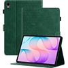 Cicili Custodia per Samsung Galaxy Tab S12+/S12 Plus 12,4 2026, verde | Custodia in pelle PU con funzione di supporto e 4 scomparti per carte di credito, per Samsung Galaxy Tab S12+/S12 Plus