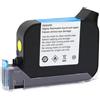 PrecisGear Adesione 12,7 mm della cartuccia d'inchiostro solvente JS12M ECO a getto d'inchiostro portatili non crittografate ad asciugatura rapida(JS12(M)-Yellow)