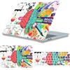 HLAAJJX Custodia Compatibile con MacBook Air 13 Pollici 2022-2026 M2/M3/M4/M5 | Copertina Case Protettiva Sottile y Protector De Teclado para MacBook Air 13,6 (A2681/A3113/A3240/A3449), Cervello Creativo