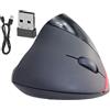 Generic Mouse verticale ergonomico - Accessorio per computer wireless ricaricabile | mouse ergonomico con sensore preciso, design che riduce l'affaticamento | Dispositivo mouse di precisione per ufficio