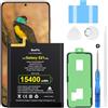 Beefix Batteria da 4000mAh per Samsung Galaxy S21 - EB-BG991ABY | Batteria sostitutiva ad alta capacità SM-G991B, kit completo con strumenti di riparazione