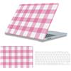 HLAAJJX Custodia Compatibile con MacBook Air 13 Pollici 2022-2026 M2/M3/M4/M5 | Copertina Case Protettiva Sottile y Protector De Teclado para MacBook Air 13,6 (A2681/A3113/A3240/A3449), Quadro Rosa