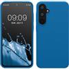 kwmobile Cover per Samsung Galaxy A55 5G Custodia - Back Case per Smartphone in Silicone TPU - Protezione Gommata - blue reef