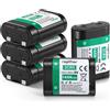 rapthor Confezione da 5 batterie al litio 2CR5 6 V 1650mAh, ricambio per 2CR5M DL245 EL2CR5 KL2CR5 RL2CR5, ideale per fotocamere analogiche, fotocamere digitali, flash, protezione PTC, durata 10 anni