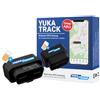 YukaTrack Localizzatore GPS senza Abbonamento OBD2 2G per Auto e Camion | Per Camper, SIM e 12 Mesi di Dati UE Inclusi, Localizzazione in Tempo Reale, Registro Viaggi, Geofencing e Avvisi