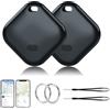 MTAKYI GPS Tracker Smart Tag Bluetooth Tracker Smart Tag per Android e iOS,2 pezzi | Dual System Localizzatore Bluetooth Funziona con Apple Find My & Android Google Find Hub,GPS Tracker per Chiavi,Portafoglio
