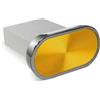 ELLENNE CHIAVETTA USB GIOIELLO METALLICO GIALLO PENDRIVE MEMORIA 16GB A13 | MEMORIA USB 2.0 CON GIOELLO OVALE E FINITURA METALLICA COLORATA, TAGLI DA 16G 32GB 64GB A SCELTA