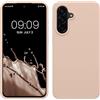 kwmobile Cover per Samsung Galaxy A56 5G Custodia - Back Case per Smartphone in Silicone TPU - Protezione Gommata - coconut swirl