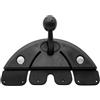 Genérico Supporto Porta Telefono Cellulare Base Antiscivolo Regolabile | per supporto cellulare da cruscotto auto Per Auto, Camion, SUV, Camper, Berlina, Pick-up, Cruscotto, Guida, Viaggio Su