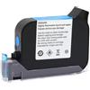 PrecisGear Adesione 12,7 mm della cartuccia d'inchiostro solvente JS12M ECO a getto d'inchiostro portatili non crittografate ad asciugatura rapida(JS12(M)-Blue)