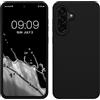 kwmobile Cover per Samsung Galaxy A56 5G Custodia - Back Case per Smartphone in Silicone TPU - Protezione Gommata - nero