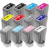 Yongairuink PFI-4100 PFI4100 - Inchiostri pigmentati, compatibili con stampanti CAN ImagePROGRAF PRO-1100, confezione da 12, MBK PBK C M Y R GY B PGY PC PM CO)