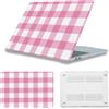 HLAAJJX Custodia Compatibile con MacBook Pro 13 2008-2012 (A1278) | Protezione Copertina Case in Plastic & Copritastiera per MacBook Pro 13,3 Pollici Cover con CD-ROM, Quadro Rosa