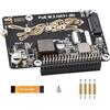 Waveshare POE M.2 HAT+ (B) combina PCIe a M.2 e Power Over Ethernet POE per Raspberry Pi 5, supporto NVMe M.2 2230/2242/2260/2280 SSD, IEEE 802.3af/at standard di rete POE