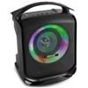 Fenton Sputnik 1, Altoparlante Portatile Bluetooth con LED, 800W, Batteria Ricaricabile, Telecomando, Nero
