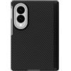 YikChuen Per Samsung Galaxy Z Fold 8 600D Ultra Sottile In Fibra di Carbonio Texture | Cerniera magnetica integrata e forte anello magnetico, custodia protettiva sottile e leggera da 1 mm