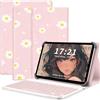 Vizbloc per DOOGEE Tab A9+Custodia Tablet con Tastiera Antiurto con Supporto