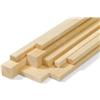 Listello in abete piallato 30 x 40 x 1000 mm