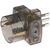 Poly pool - adattatore spina e 2 prese 10 a e 1 presa standard tedesco trasparente fumÉ