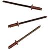 Rivetti ciechi in rame Ø 3,2 x 10 mm. 50 pz.