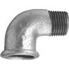 Angolo zincato a 90° maschio - femmina 1/2