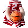 Generico Costume Da Cestista Per Cane Divertente, regolabile, scherzoso, articolo | Costume Di Halloween Per Animali Tema basket, buffo scherzo, abito canino, festa di Halloween e cosplay