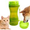 Generic Distributore d'acqua per cani - Tazza d'acqua per cani e bottiglia d'acqua per animali domestici | Comodo dispenser per acqua per cuccioli per viaggi all'aperto ed escursioni