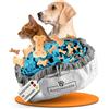 DOGPARENTS® Tappeto da fiuto per cani piccolo e grande - Tappeto da fiuto robusto per cani, occupazione, giochi di ricerca per cani [giocattolo da fiuto cane] blu