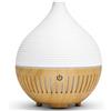 Cozary Diffusore di Oli Essenziali 160ML 10,3×10,3×12,7cm | Diffusore Profumo Ambiente con 7 modalità luce, spegnimento auto, compatto e facile da usare
