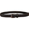 Anyongzu 2023 donne Casual lusso nuovo stile larghezza 2.5cm cintura tessuta fibbia ad ago vera pelle strato di testa pelle bovina decorativa fatta a mano