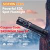 Sofirn Torcia SOFIRN SR12 1450lm Tascabile con LED SFT25R, Faro Potente fino a 396m con Base Magnetica