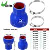 UXCELL 35-51mm 38-45mm 38-63mm 45-51mm 48-63mm ID Tubo flessibile riduttore in silicone dritto Tubo flessibile in silicone Accoppiatore Tubo intercooler per auto