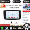 HIZPO Autoradio 9 pollici Carplay 4G 2 Din Android 14 per Fiat Linea 2012 - 2015 Fiat Punto EVO Lettore video multimediale Navi GPS DSP WIFI