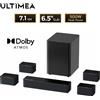 ULTIMEA Sistema Audio Surround 7.1 Soundbar per TV con Dolby Atmos e Controllo APP, Altoparlante Bluetooth per Home Cinema con Subwoofer