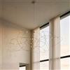 CAREN Lampadario Elegante in Bronzo e Rame con Luci LED Uniche Caren Firefly, Moderno e Raffinato, Lampadario Pendente Scintillante e Luminoso con Effetto Luci di Lucciola per Sala da Pranzo