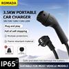 ROMADA Caricatore portatile EV 3.5KW 16A 3M 5M 10M 15M 20M Cavo Type2 IEC62196 EVSE Adattatore wallbox con spina europea per veicolo elettrico