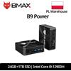 Bmax B9 Mini PC Barebone con Processore Intel Core I9-12900H 14 Core fino a 5.0GHz 24GB RAM 1TB SSD WiFi 6 Bluetooth 5.2 Mini PC