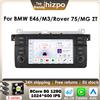 Hizpo 2Din Android 13 Autoradio Per BMW E46 M3 318/320/325/330/335 Rover 75 Coupe Auto Multimediale GPS Wireless CarPlay AUTO DSP