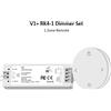 MJJC V1 LED Dimmer 5V 12V 24V 1CH 8A Controller monocolore RK4-1 2.4G RF Telecomando wireless per 2835 5050 WW CW NW Lampada a nastro