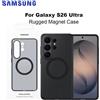 SAMSUNG Custodia Originale Samsung Robusta con Magnete per Smartphone Galaxy S26 Ultra con Anello Magnetico Protettivo Robusto EF-RS948