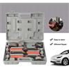 NONE Kit di riparazione per carrozzeria auto da 7 pezzi, set di martelli per la riparazione di ammaccature con martello e attrezzi per la riparazione di lamiere, con custodia per attrezzi per riparazioni